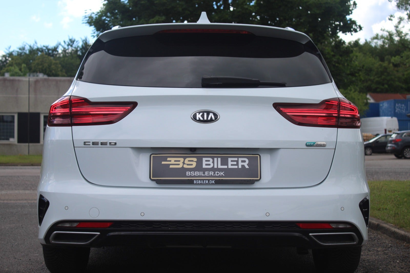 Hvid Kia Ceed fra 2020