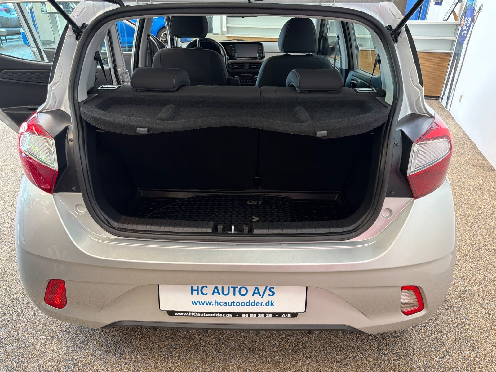 Sølv Hyundai i10 fra 2020