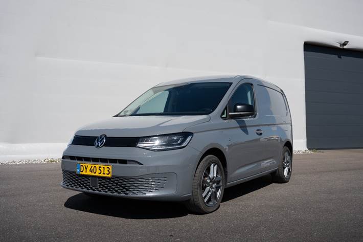 Sort VW Caddy fra 2024