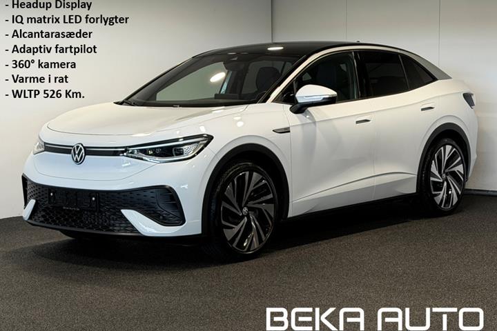 Hvid VW ID.5 fra 2024 set udefra