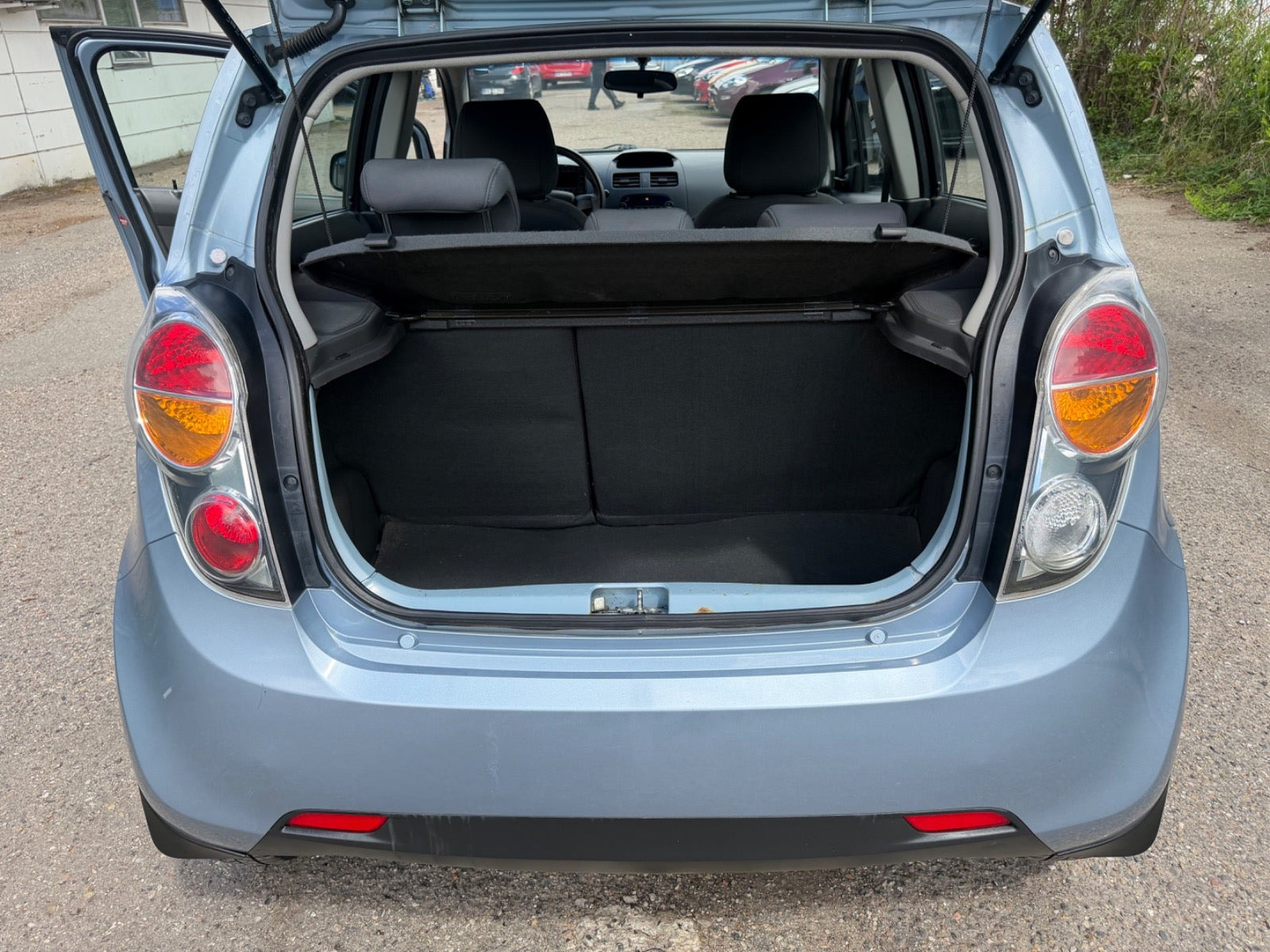 Grøn Chevrolet Spark fra 2010