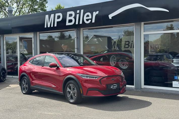Grå Ford Mustang Mach-E fra 2021