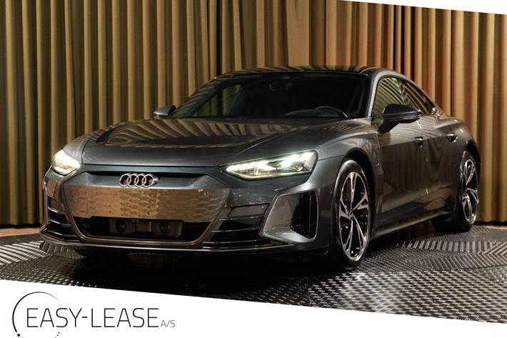 Grå Audi e-tron GT fra 2022