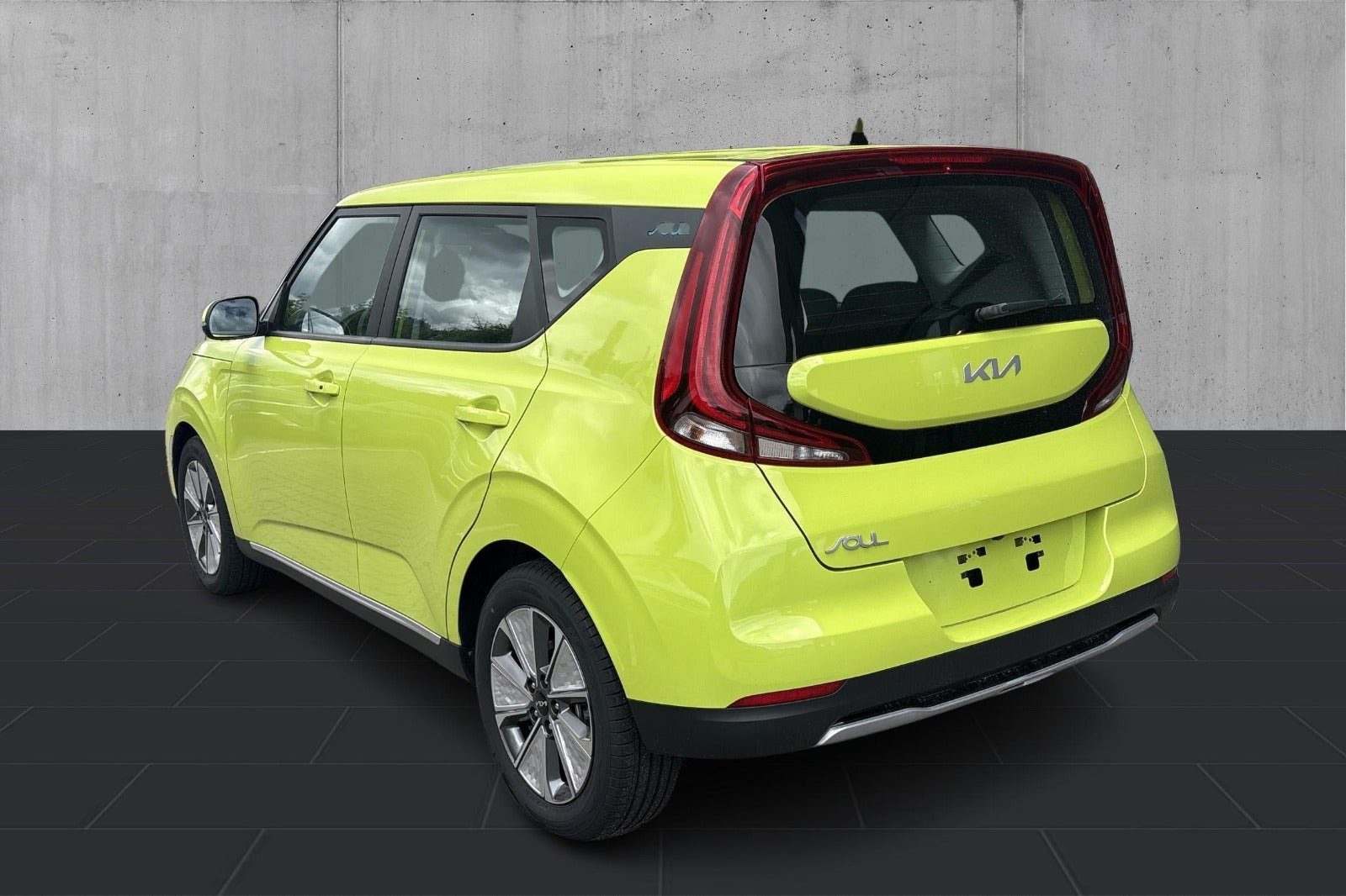 Grøn Kia e-Soul fra 2021