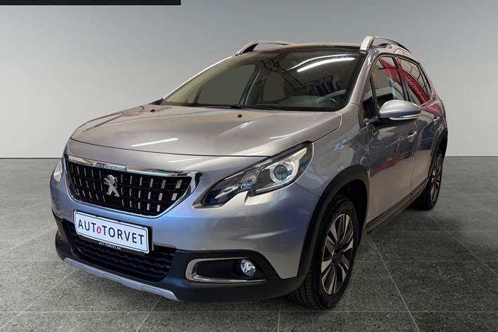 Sølv Peugeot 2008 fra 2018
