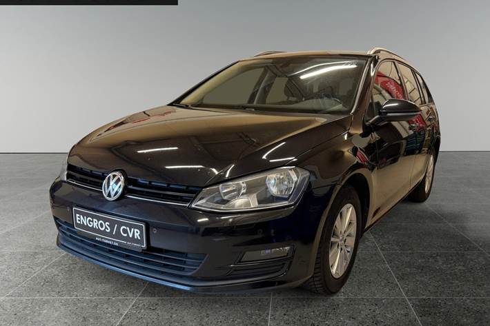 Sort VW Golf VII fra 2015