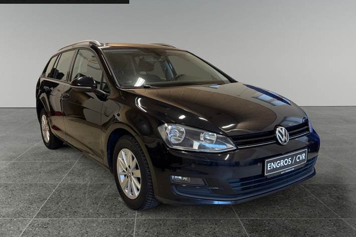 Sort VW Golf VII fra 2015
