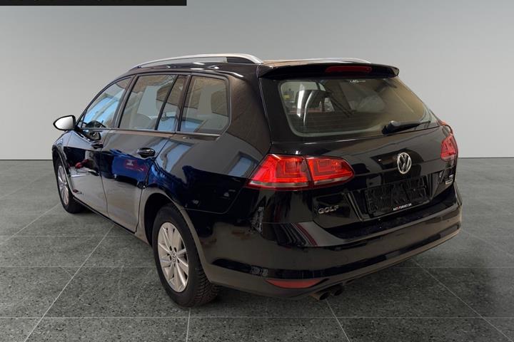 Sort VW Golf VII fra 2015