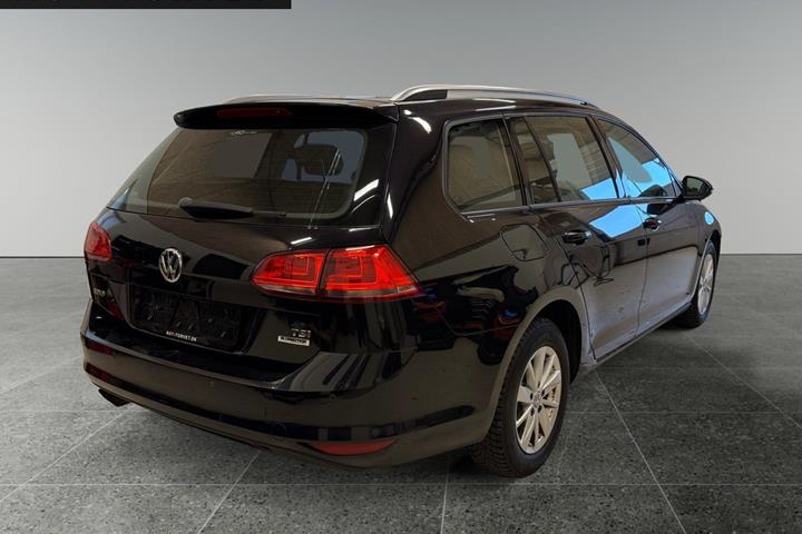 Sort VW Golf VII fra 2015