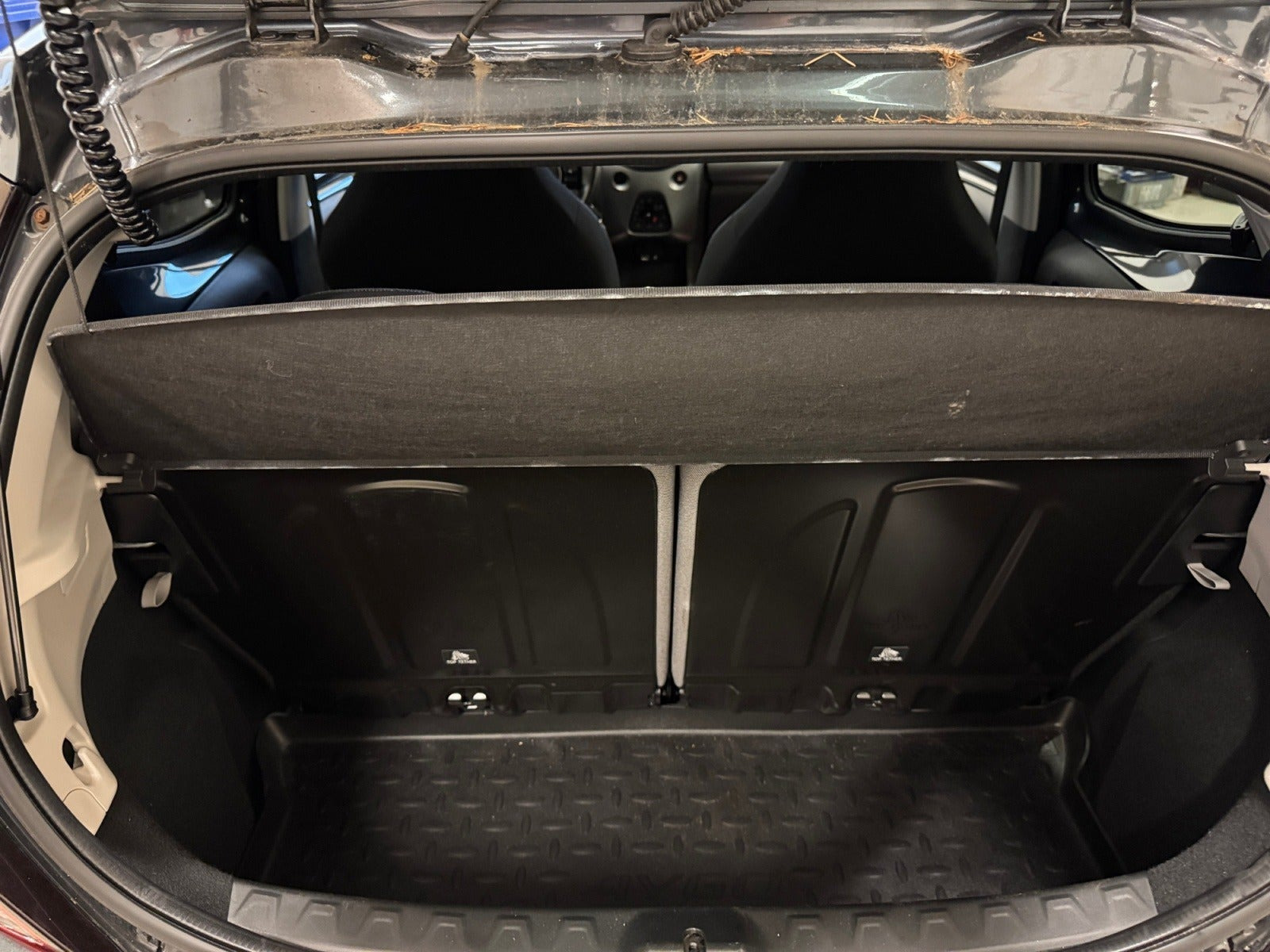 Sort Toyota Aygo fra 2021
