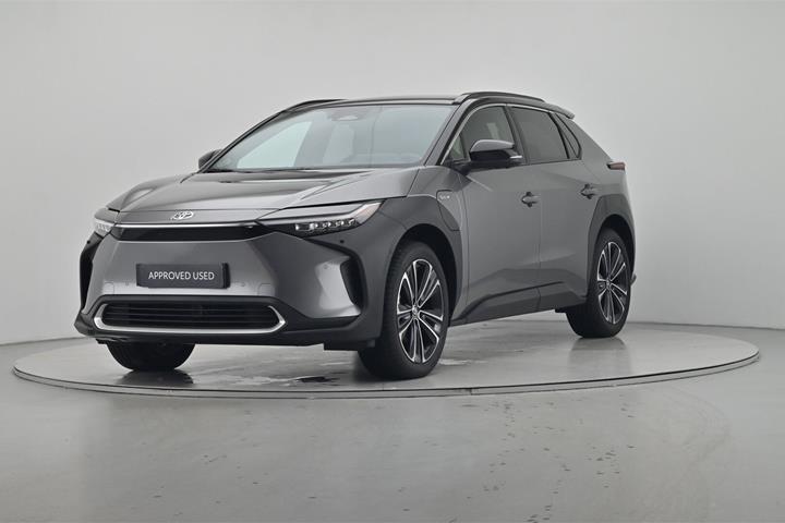 Grå Toyota BZ4X fra 2024