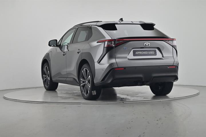 Grå Toyota BZ4X fra 2024