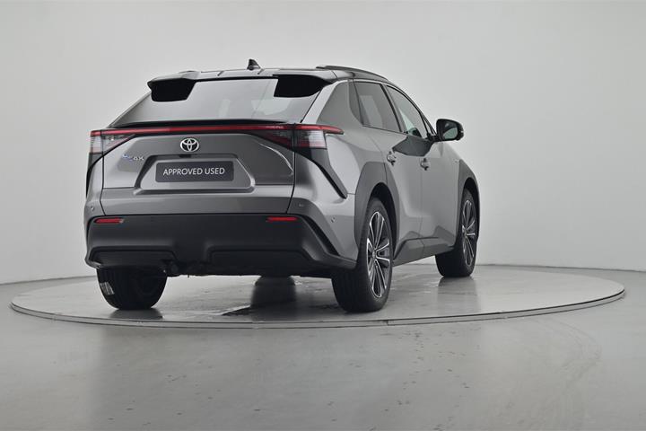 Grå Toyota BZ4X fra 2024