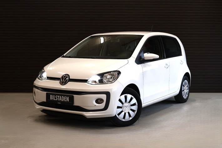 Hvid VW UP! fra 2018