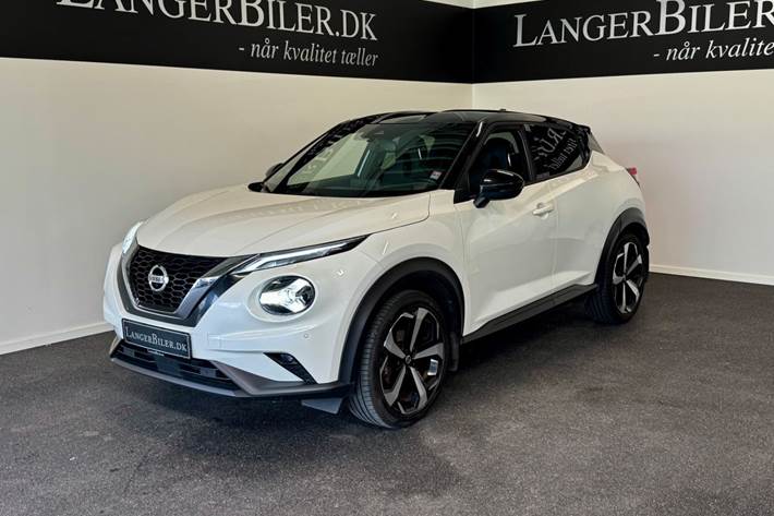 Hvid Nissan Juke fra 2020