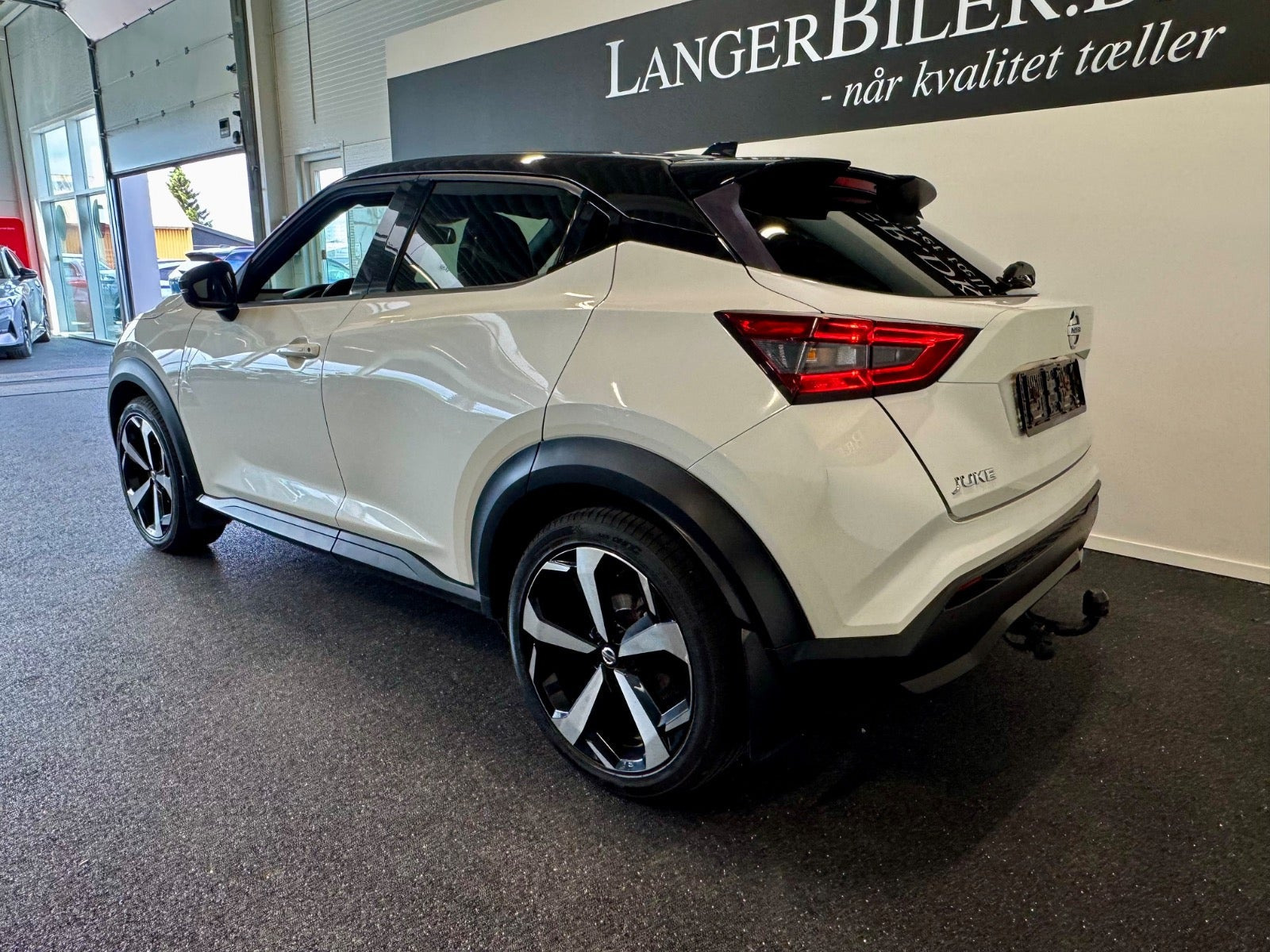 Hvid Nissan Juke fra 2020