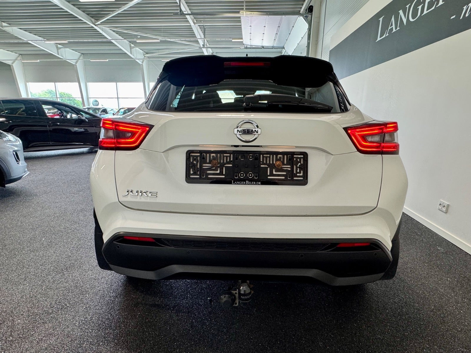 Hvid Nissan Juke fra 2020