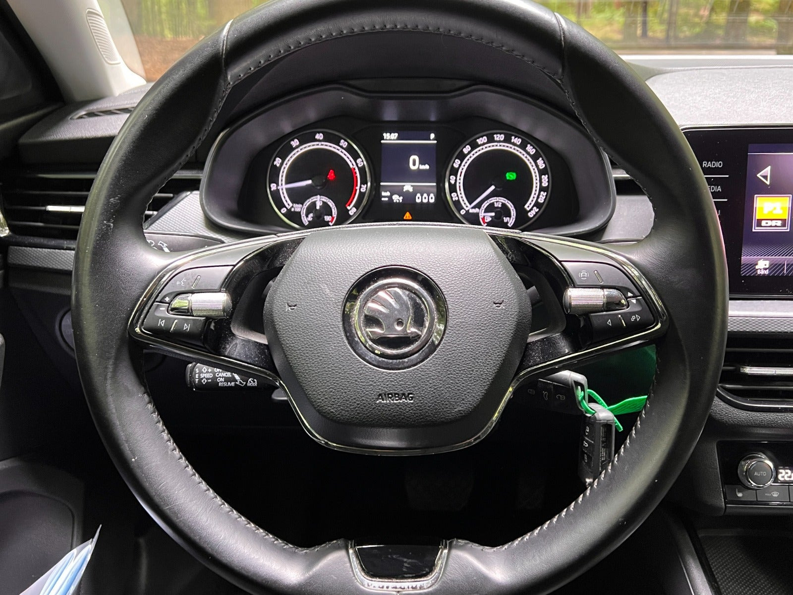 Sort Skoda Scala fra 2021