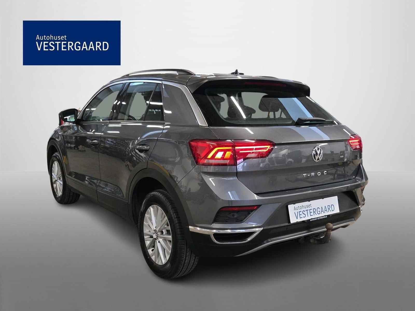 Grå VW T-Roc fra 2020