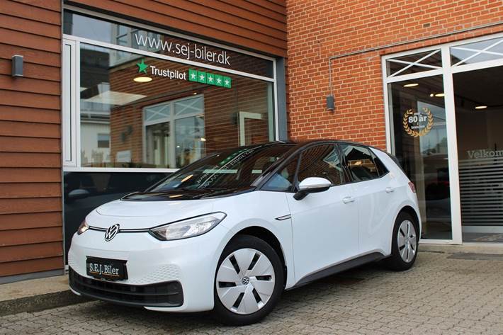 Hvid VW ID.3 fra 2022