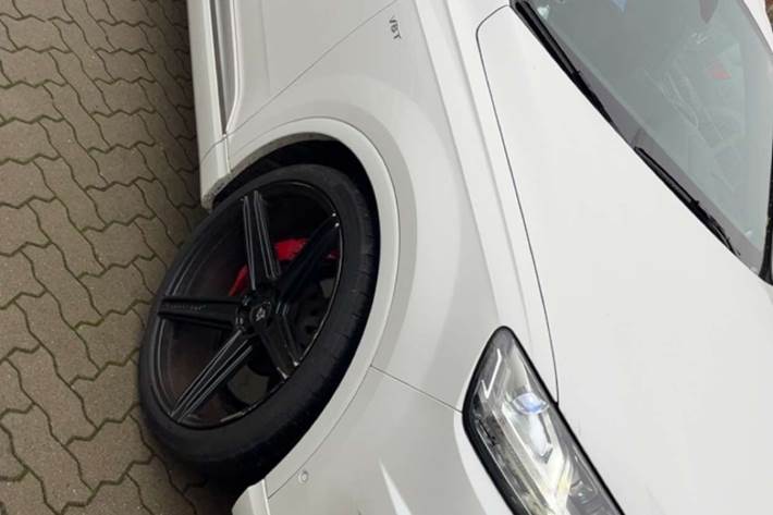 Hvid Audi SQ7 fra 2016