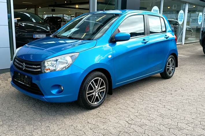 Blå Suzuki Celerio fra 2015