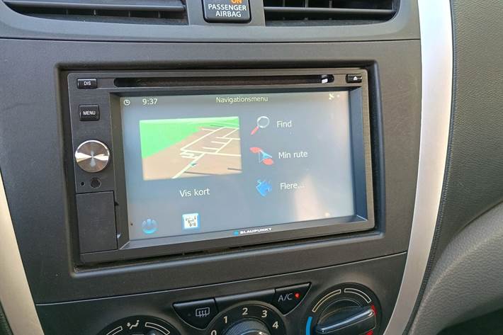 Blå Suzuki Celerio fra 2015