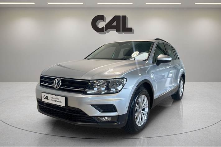 Sølv VW Tiguan fra 2020