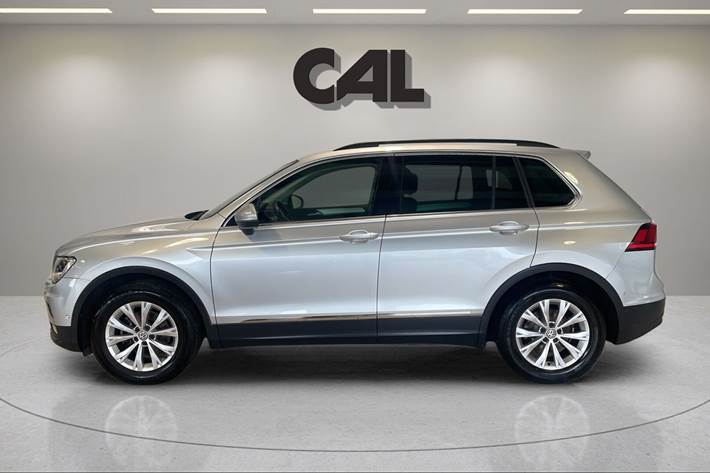 Sølv VW Tiguan fra 2020