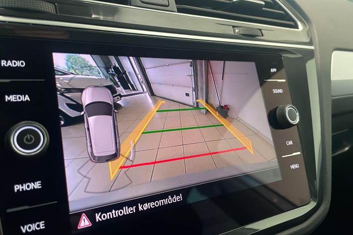 Sølv VW Tiguan fra 2020