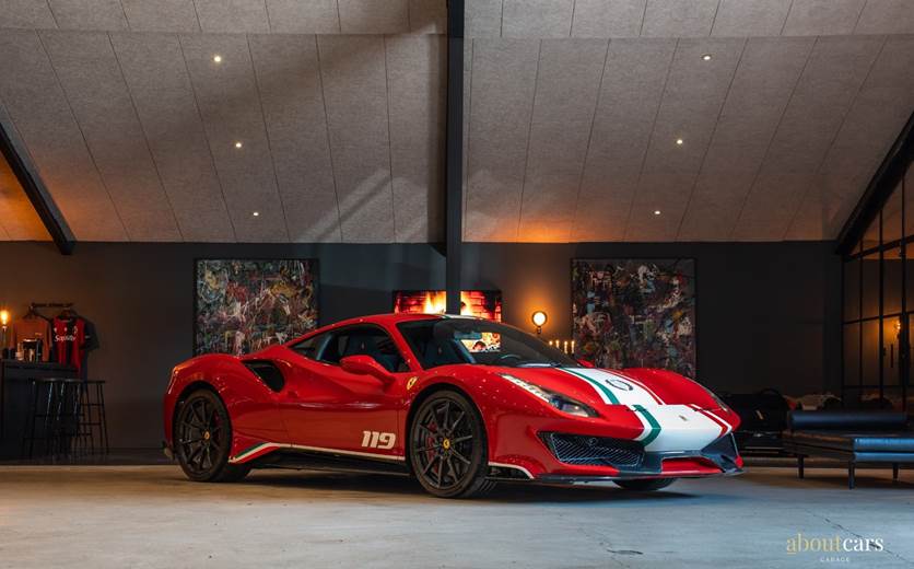 Ferrari 488 Pista Piloti 3,9 DCT