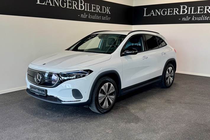 Hvid Mercedes EQA250 fra 2023