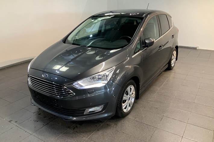 Grå Ford C-MAX fra 2017 set udefra