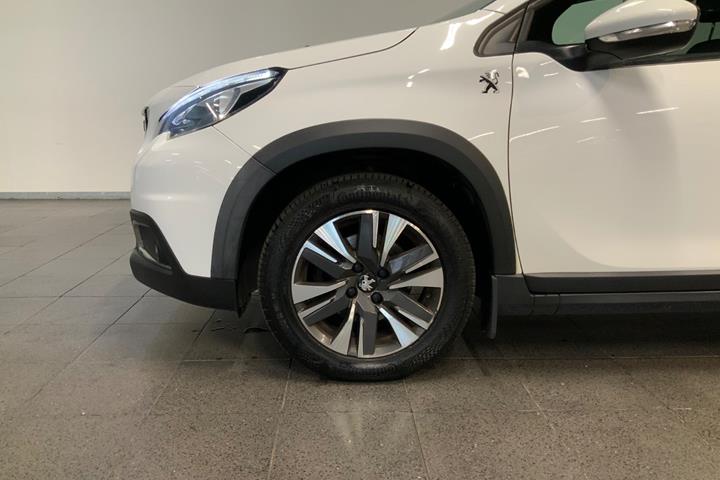 Hvid Peugeot 2008 fra 2018