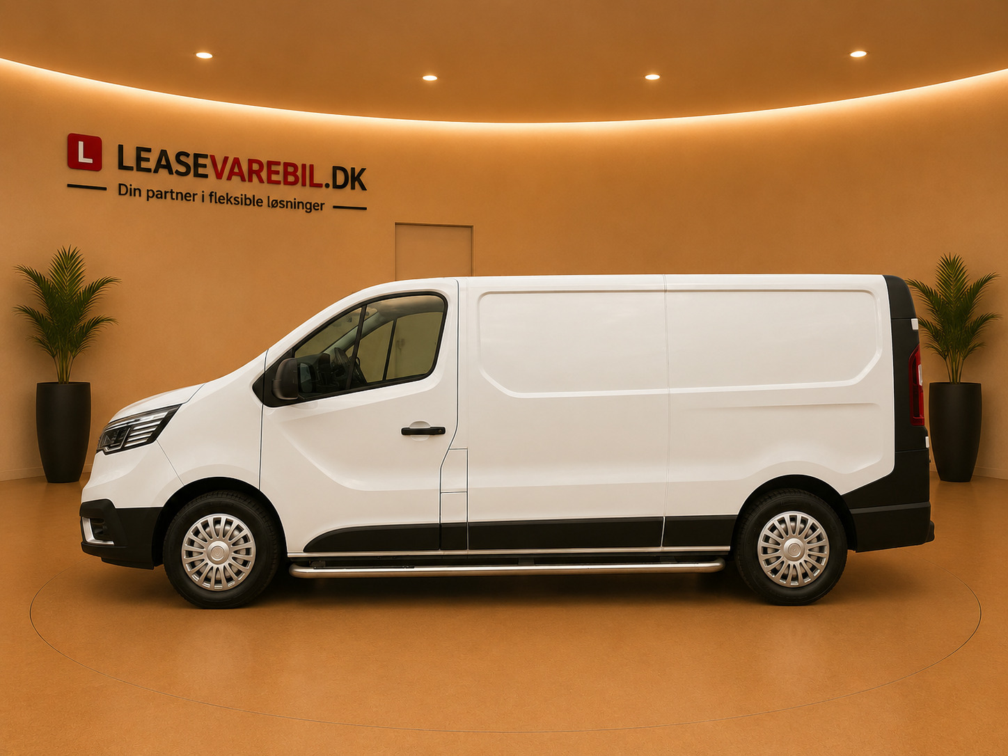 Hvid Renault Trafic fra 2022