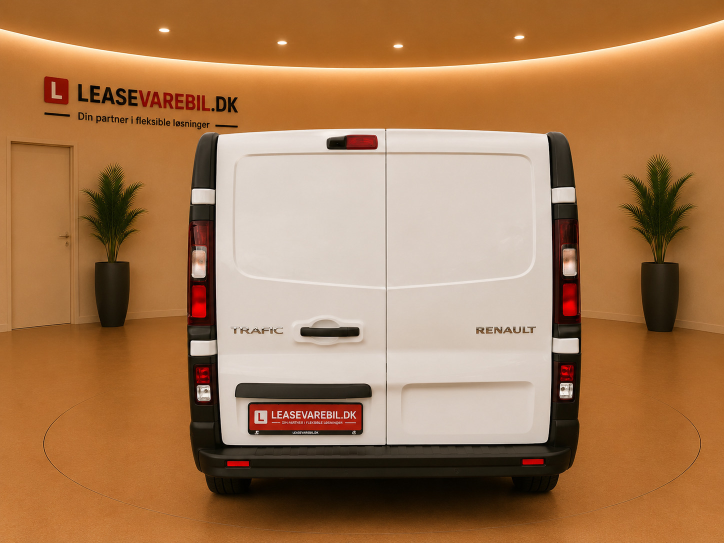 Hvid Renault Trafic fra 2022