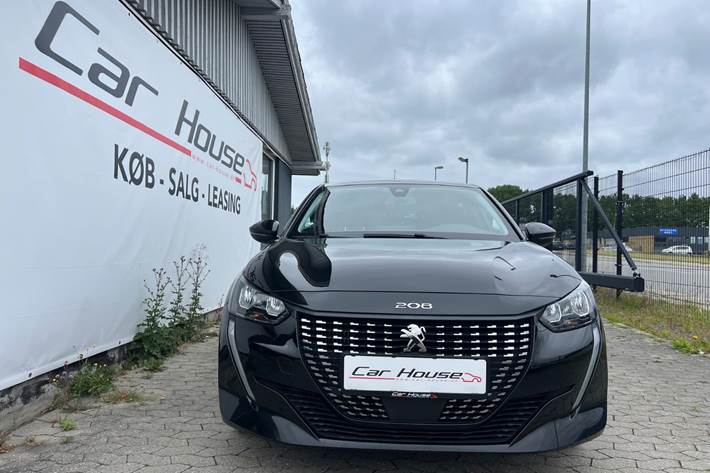 Sort Peugeot 208 fra 2020
