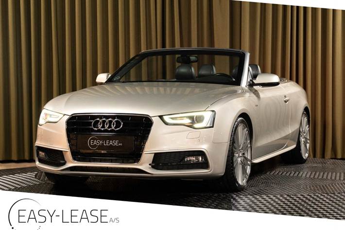 Orange Audi A5 fra 2012