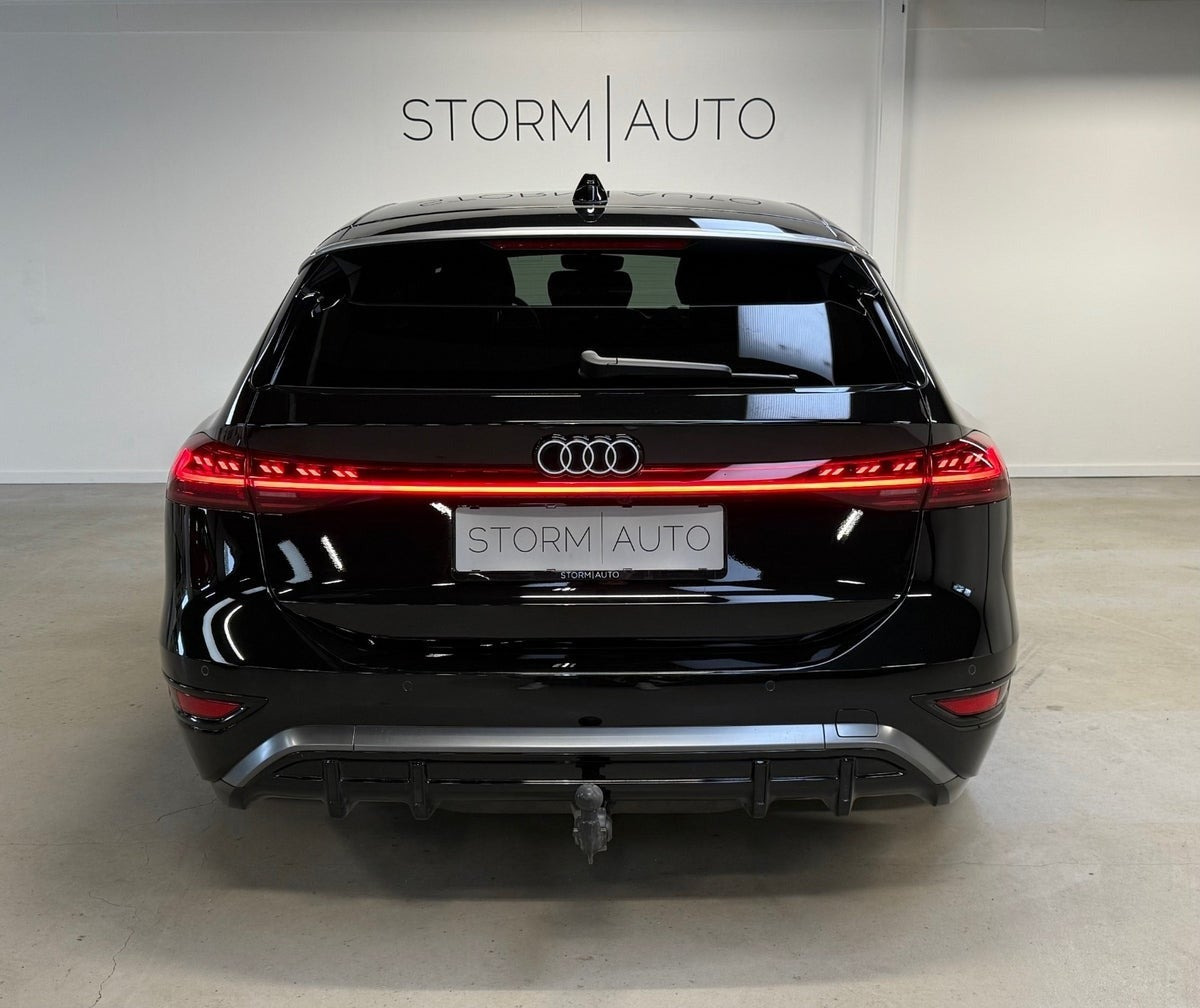 Sort Audi A6 e-tron fra 2025
