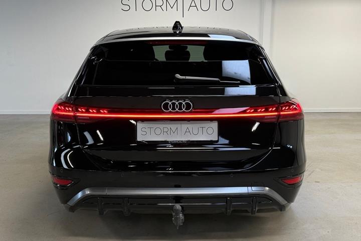 Sort Audi A6 e-tron fra 2025