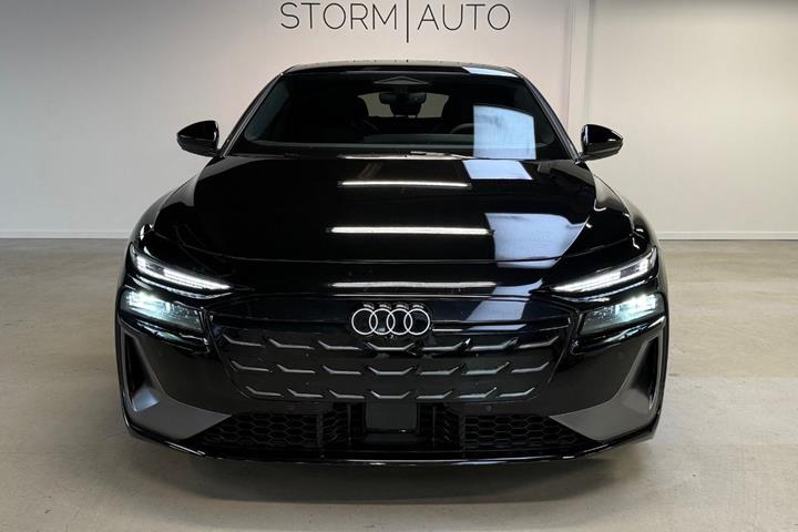 Sort Audi A6 e-tron fra 2025