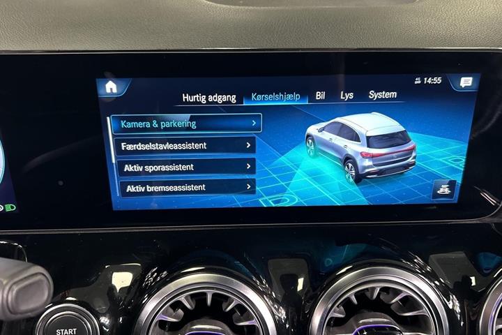 Grå Mercedes EQA250+ fra 2023