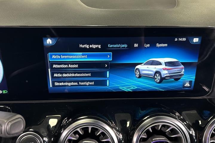 Grå Mercedes EQA250+ fra 2023