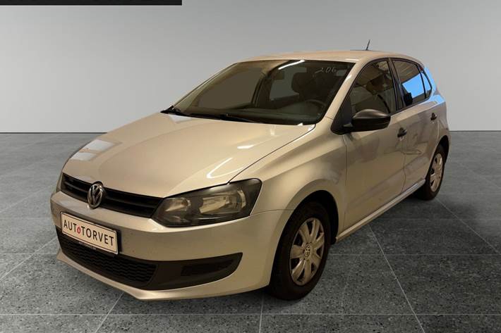 Sølv VW Polo fra 2014