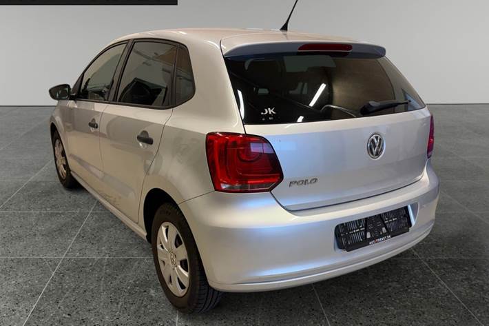 Sølv VW Polo fra 2014