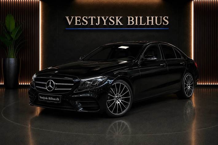 Sort Mercedes E350 d fra 2016