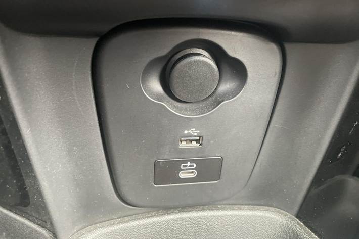 Blå Mini Cooper SE fra 2023