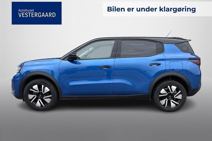 Blå Opel Frontera fra 2025