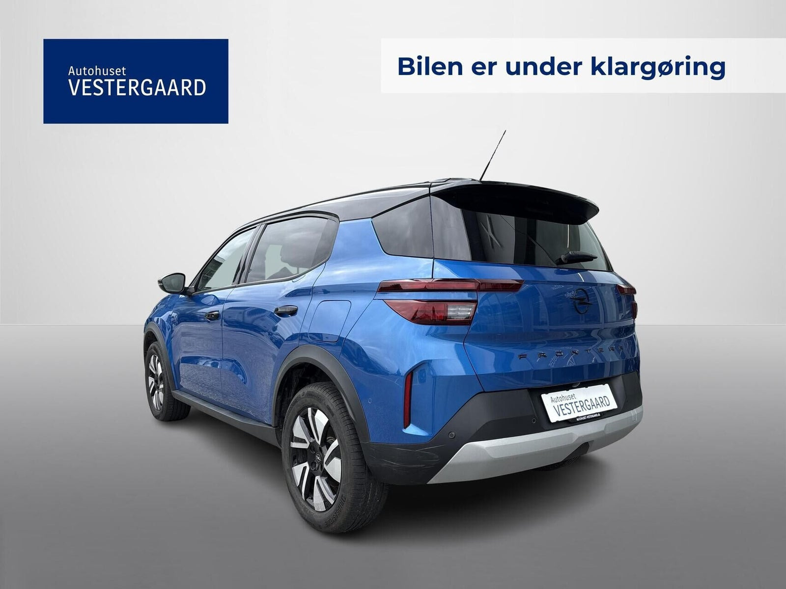Blå Opel Frontera fra 2025