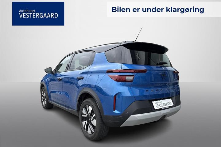 Blå Opel Frontera fra 2025